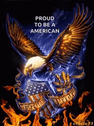 flag eagle